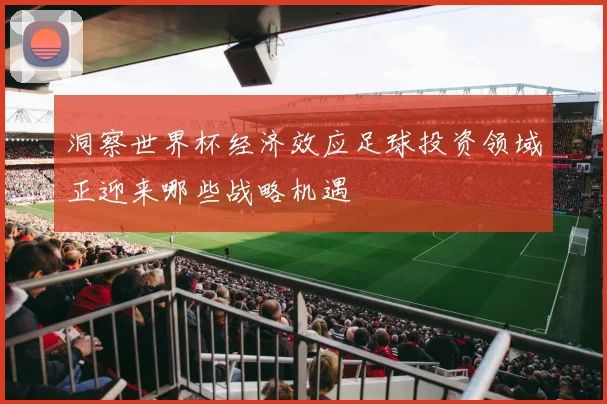 洞察世界杯经济效应足球投资领域正迎来哪些战略机遇